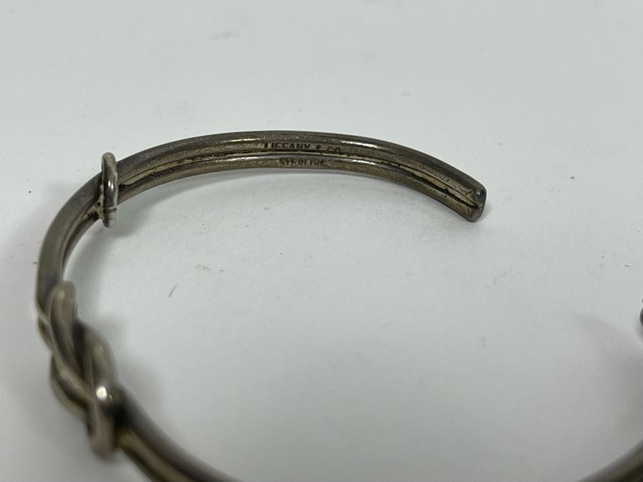 Tiffany & Co Sterling Silver Bracelet 2.25W 11g [Photo 4]
