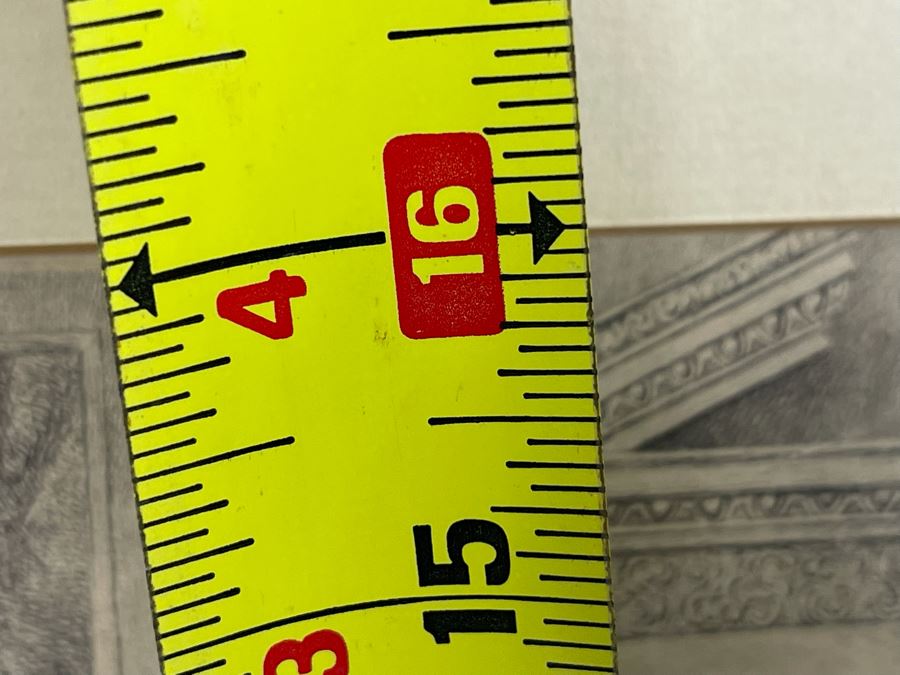 Vintage Etching Titled 'Darby And Joan' Signed Lower Right Corner 19 X 16 Framed 30.5 X 27 [Photo 17]