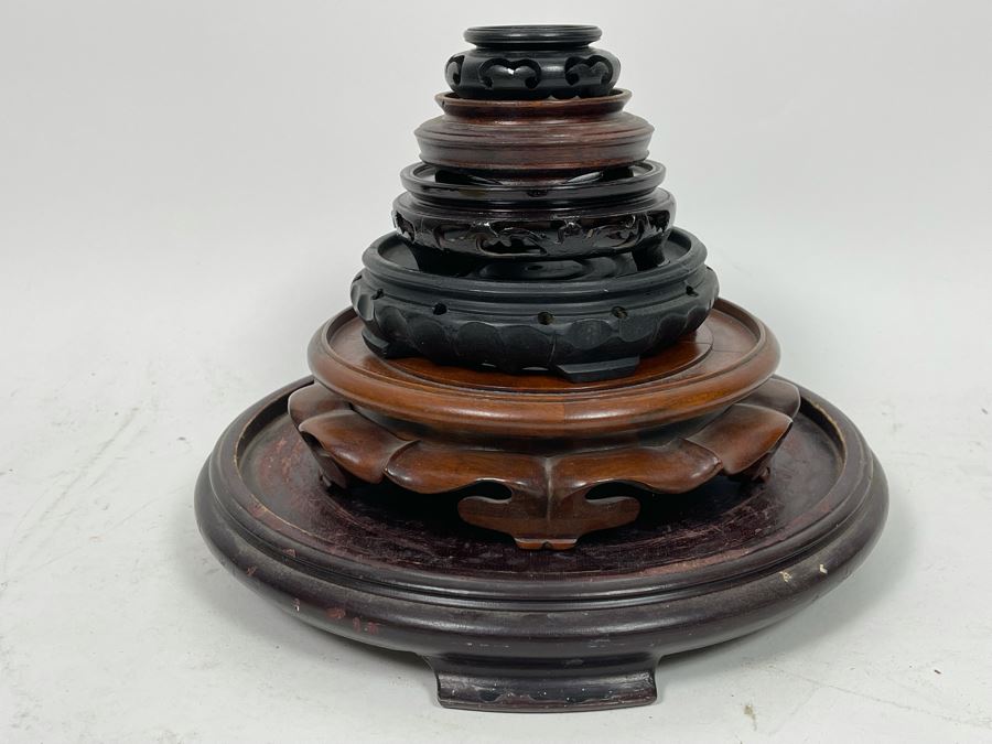 Chinese Wooden Stands From 2' - 10' [Photo 2]