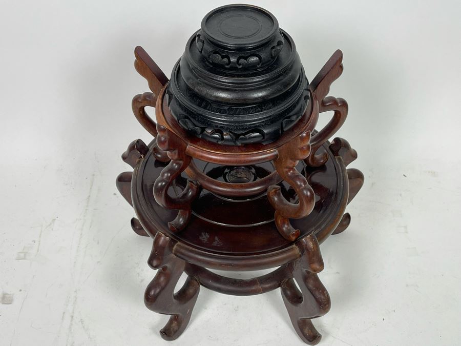 Chinese Wooden Stands From 2.5' - 9' [Photo 4]