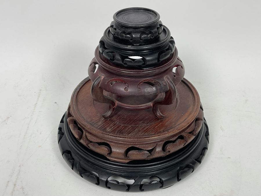 Chinese Wooden Stands From 2.5' - 8' [Photo 4]