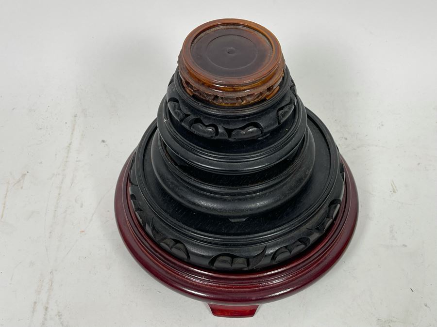 Chinese Wooden Stands From 2.5' - 7.5' [Photo 4]