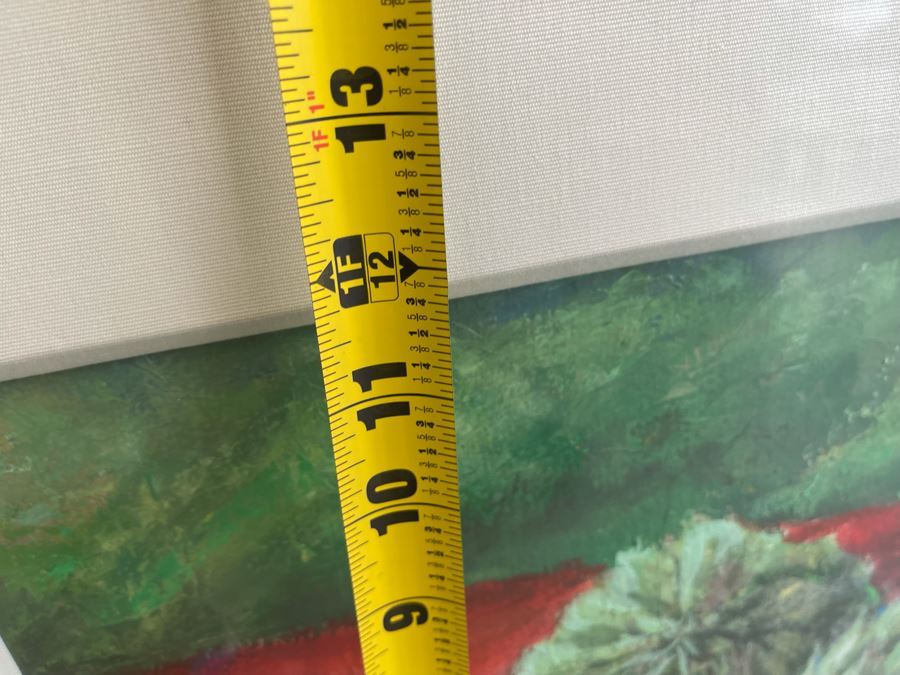 Original Painting Of Artichokes By Zella Dickinson 14 X 12 Framed 23 X 20 [Photo 11]