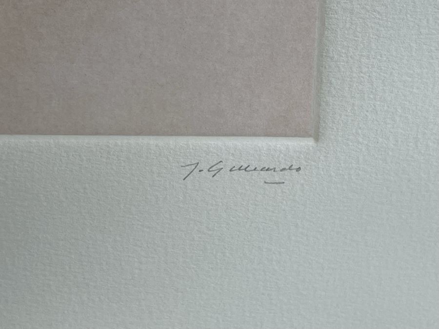 Jesus Gallardo Limited Edition Etching 15.5 X 12 Framed [Photo 6]