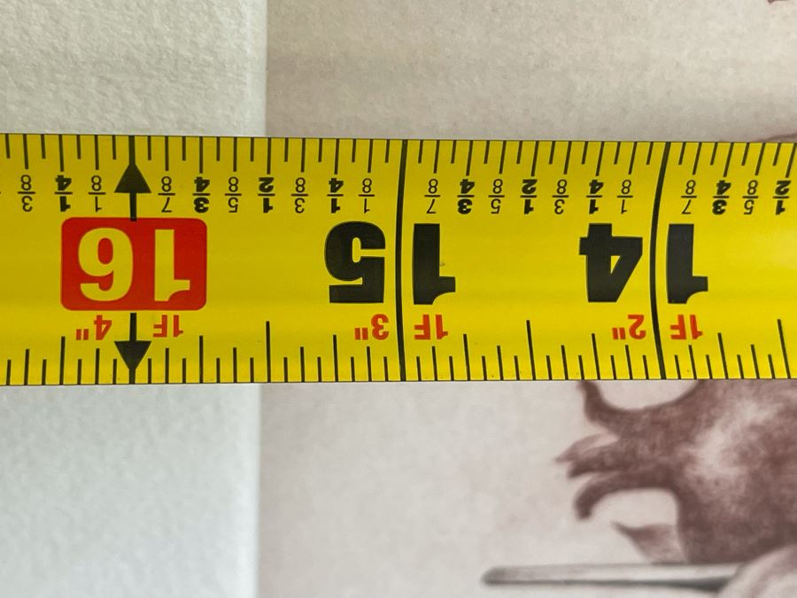 Jesus Gallardo Limited Edition Etching 15.5 X 12 Framed [Photo 9]