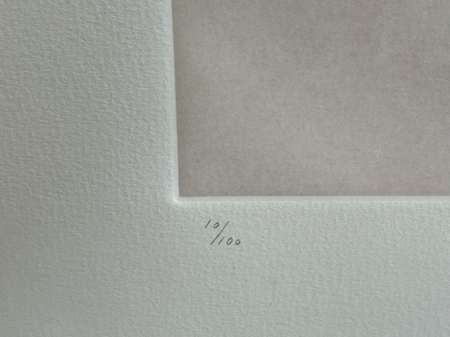 Jesus Gallardo Limited Edition Etching 15.5 X 12 Framed [Photo 8]