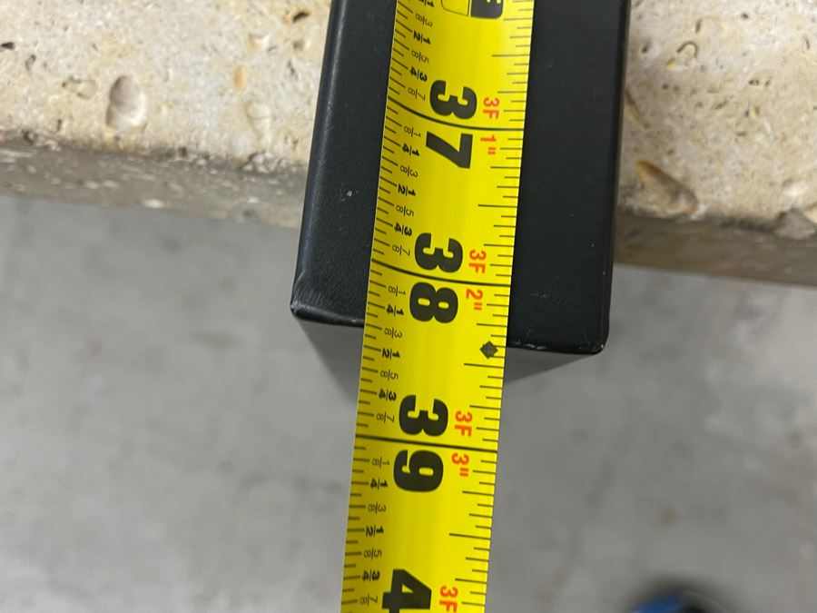 Metal Base With Concrete Top Coffee Table Possibly Kreiss Furniture 52W X 38D X 19.5H [Photo 10]