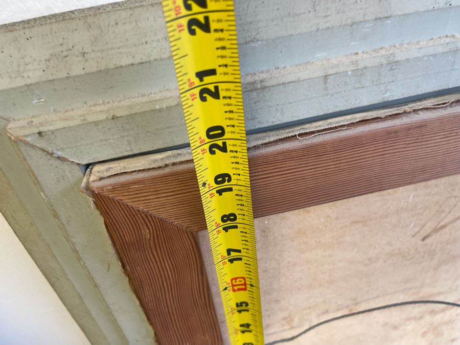 Original Vicente Besugo Portugal Impressionist Nautical Painting On Canvas 27 X 20 Framed 32 X 25 [Photo 18]