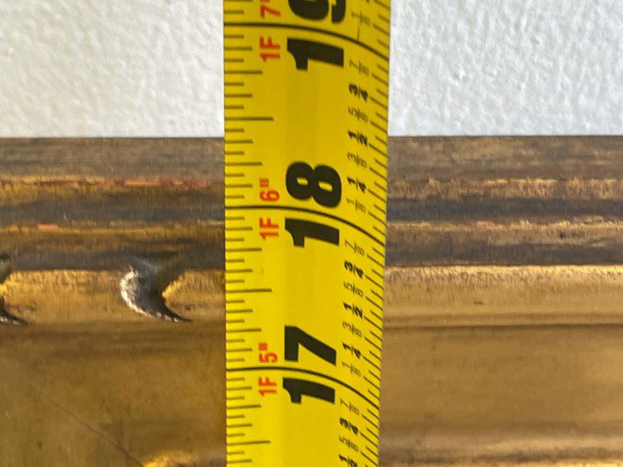 Original Watercolor Painting Signed Tenison 20.5 X 13 Framed 25 X 18 [Photo 13]