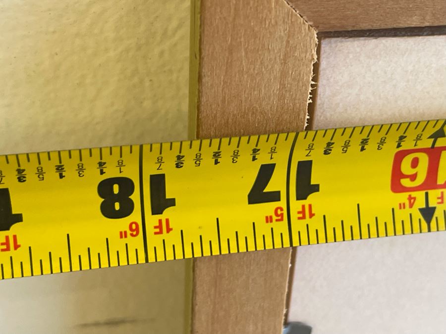 Original Vintage Indian Scene Painting 10 X 12.5 Framed 17.5 X 22H [Photo 14]