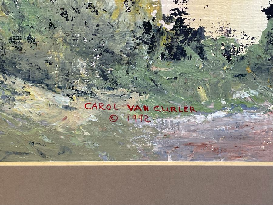 Original Carol Van Curler Painting Framed [Photo 5]