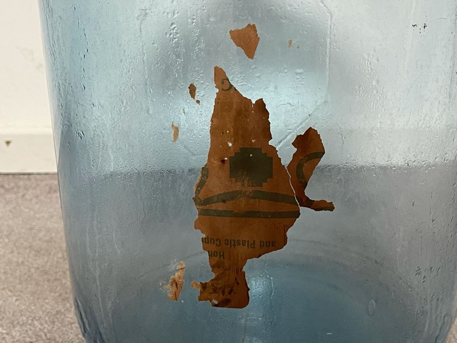 Vintage Arrowhead Glass 5 Gal. Water Jug Bottle [Photo 6]