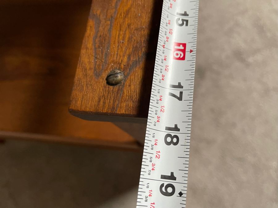 Vintage Wooden Hall Tree 31W X 18D X 72H [Photo 8]