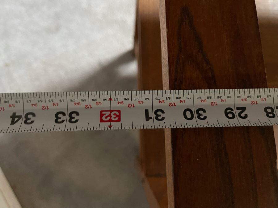 Vintage Wooden Hall Tree 31W X 18D X 72H [Photo 7]