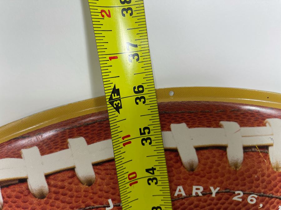 Miller Lite Super Bowl XXXI New Orleans, LA Superdome Metal Advertising Beer Sign 29 X 36 [Photo 7]