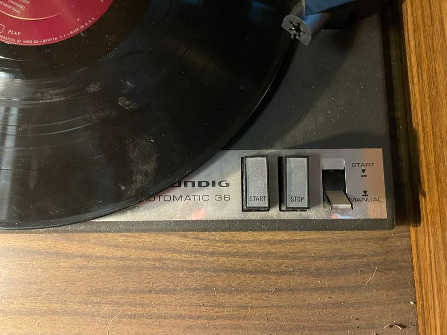 Mid-Century Grundig Stereo Console - Needs Servicing 48W X 16D X 30H [Photo 12]