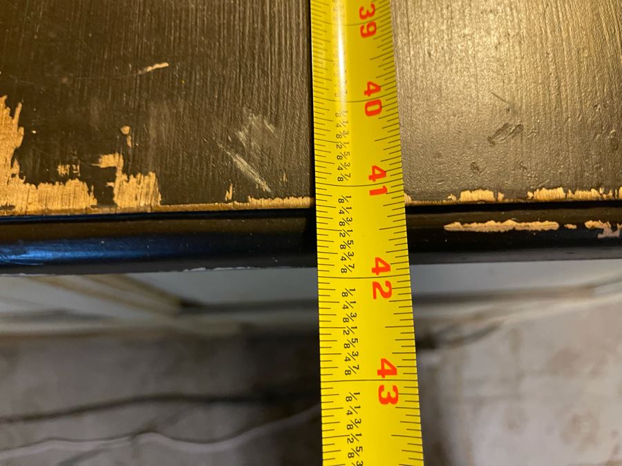 Vintage Wooden Store Cash Wrap Counter Or Home Bar 95W X 41D X 42.5H [Photo 17]