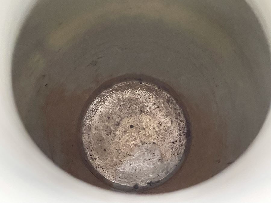 Large Antique Chinese Porcelain Vase (Bottom Not Drilled) On Wooden Lamp Base - Vase Appears To Be Attached To Base With Museum Wax - Vase Is 24.5H X 9W [Photo 31]