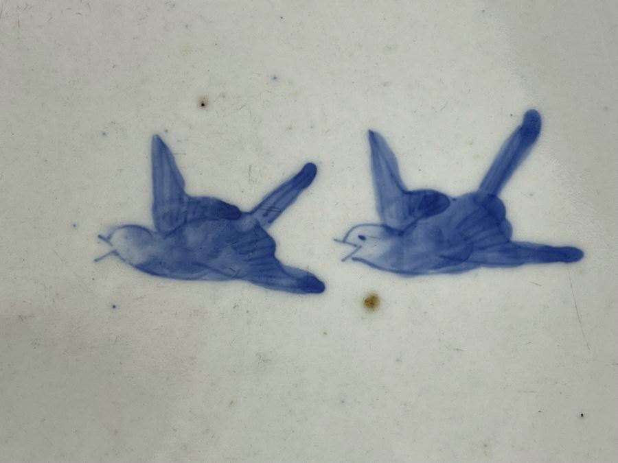 Antique Chinese Porcelain Canton Ware Large Platter For Export 16.5R [Photo 6]