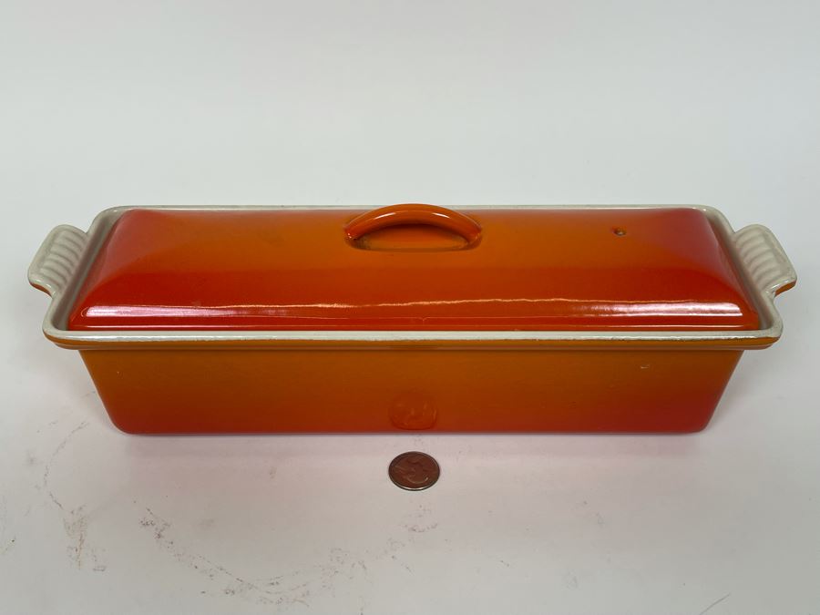 Le Creuset Enameled Cast Iron Terrine 13.5W X 4D X 5H [Photo 3]