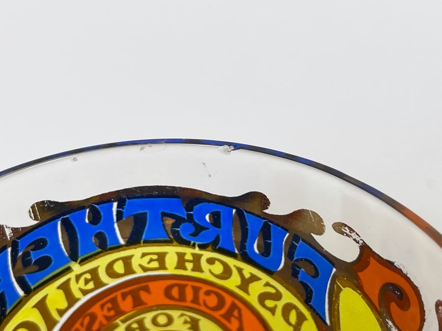 Updated: (3) Rare George Briard Sixties Further Psychedelic Acid Test For Drop In Glasses - Found An Additional Glass (One Glass Has Slight Chip In Rim) 3.25W X 3.5H [Photo 11]