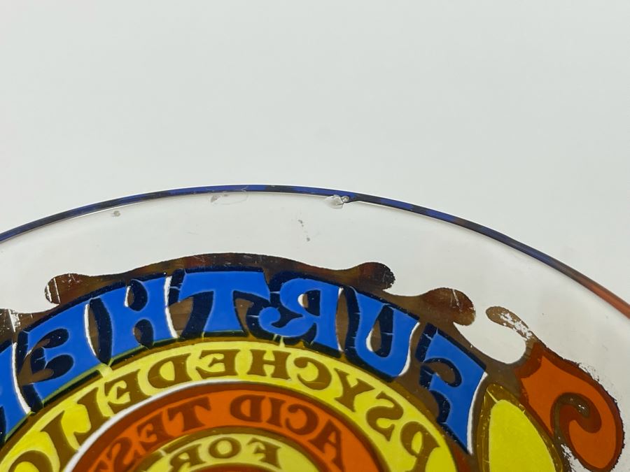 Updated: (3) Rare George Briard Sixties Further Psychedelic Acid Test For Drop In Glasses - Found An Additional Glass (One Glass Has Slight Chip In Rim) 3.25W X 3.5H [Photo 12]