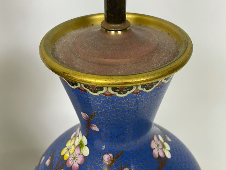 Pair Of Cloisonne Table Lamps 32H [Photo 7]