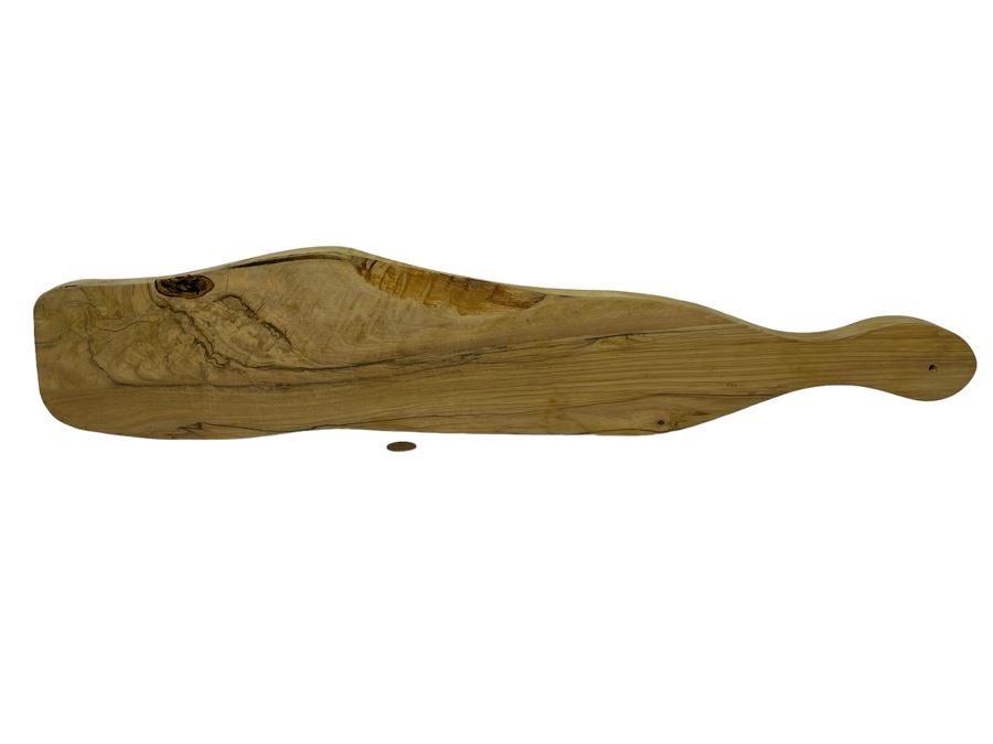 Wooden Whale Cutting Board 30W X 6D X 2H