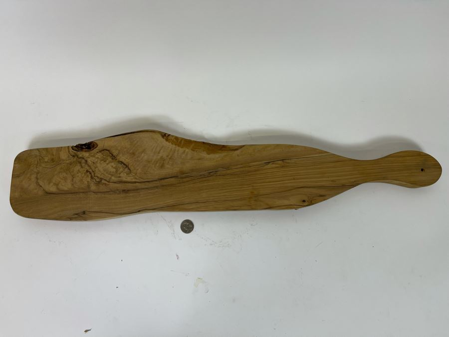 Wooden Whale Cutting Board 30W X 6D X 2H [Photo 3]