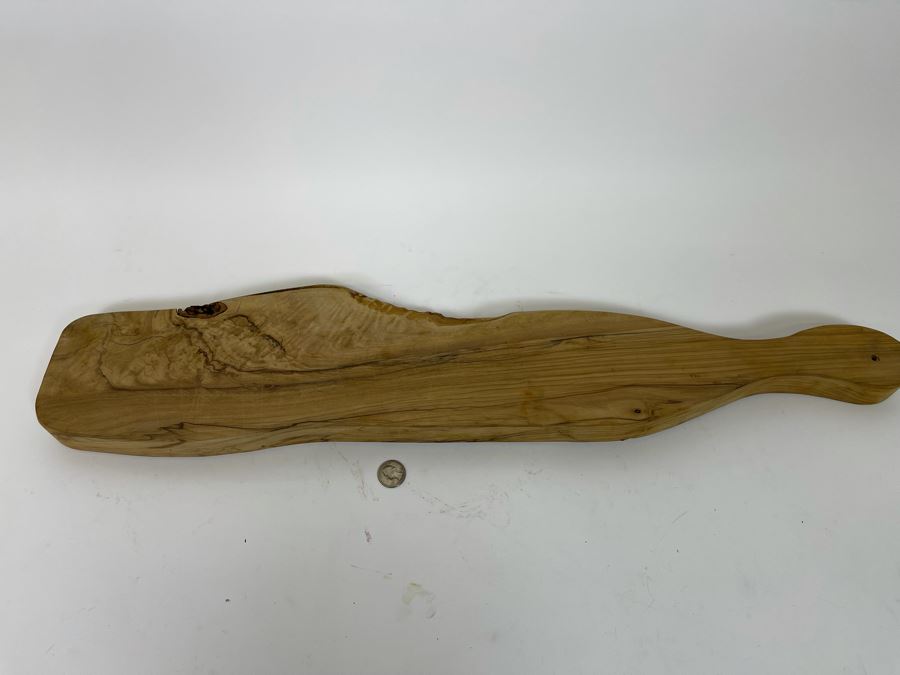 Wooden Whale Cutting Board 30W X 6D X 2H [Photo 4]