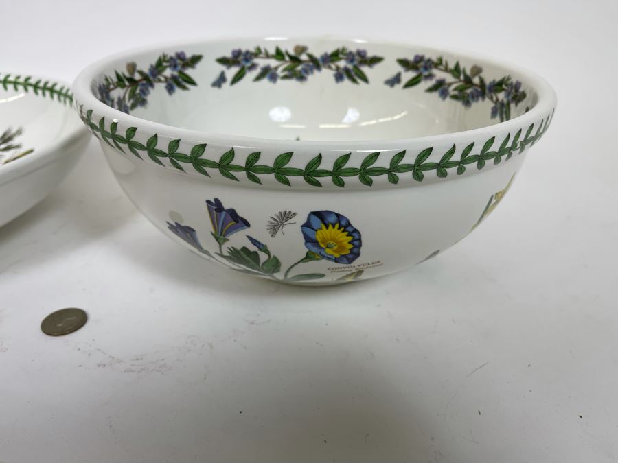 Pair Of Portmeirion Bowls 13W And 11W [Photo 8]