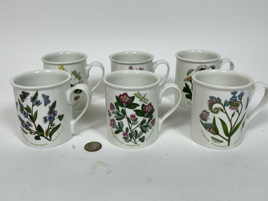 (6) Portmeirion Coffee Cups 3.75H [Photo 2]