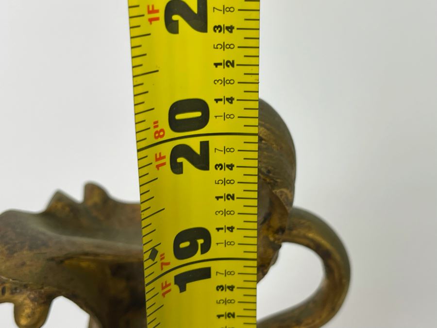 Zenith Swiss Made Pendulum Clock 9W X 4D X 20H With Shelf 11W X 6D X 9H - No Key - Untested [Photo 25]