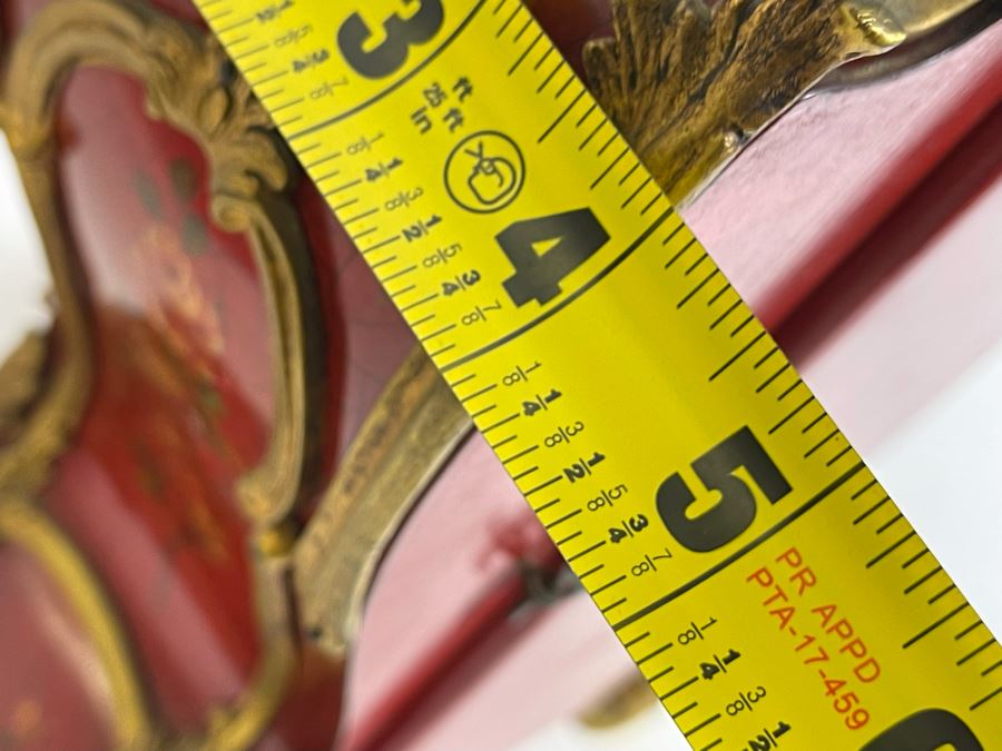 Zenith Swiss Made Pendulum Clock 9W X 4D X 20H With Shelf 11W X 6D X 9H - No Key - Untested [Photo 24]