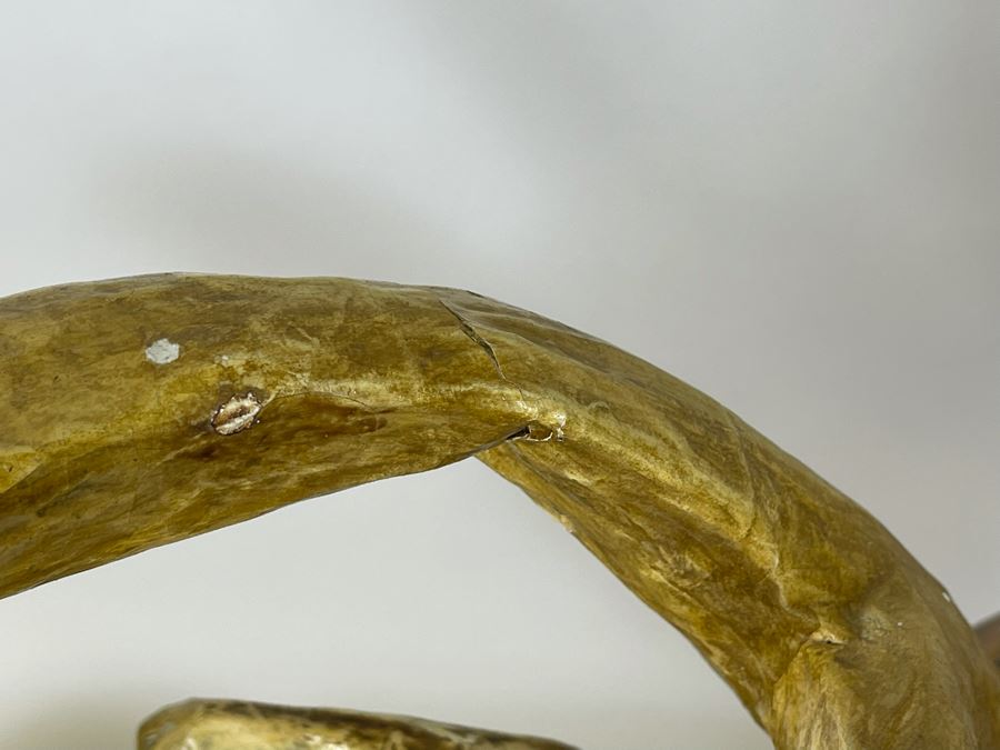 Sergio Bustamante Large Limited Edition Hand Signed Paper-Mache Large Deer Sculpture Rare 49 Of 100 32W X 21D X 34H Estimate $10,000 [Photo 28]