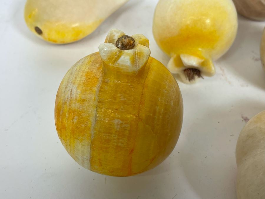 Large Collection Of Carved Stone Fruit [Photo 11]