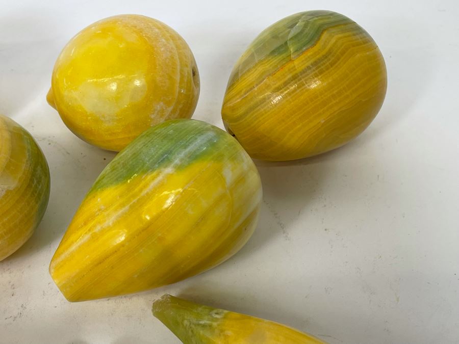 Large Collection Of Carved Stone Fruit [Photo 17]