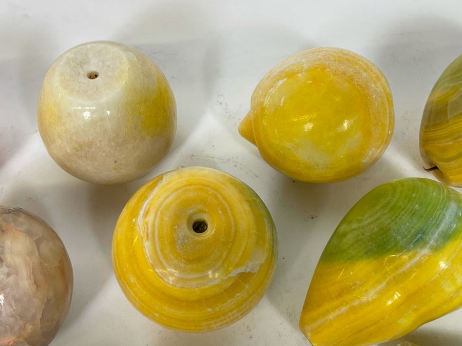 Large Collection Of Carved Stone Fruit [Photo 16]