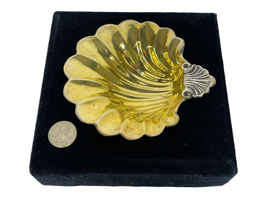 900 Coin Silver Shell Dish Tray 80g $53 Melt Value [Photo 2]
