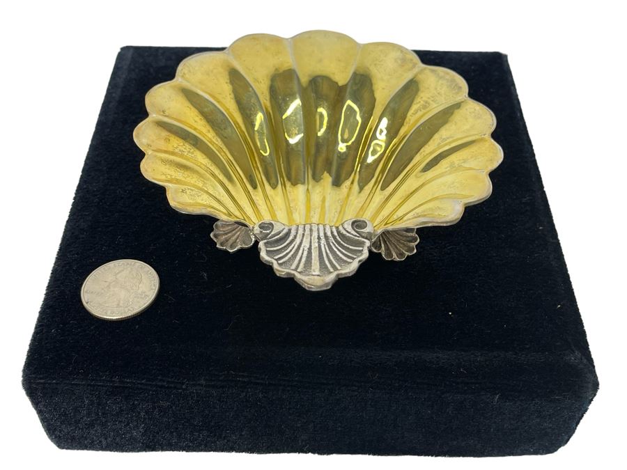 900 Coin Silver Shell Dish Tray 80g $53 Melt Value