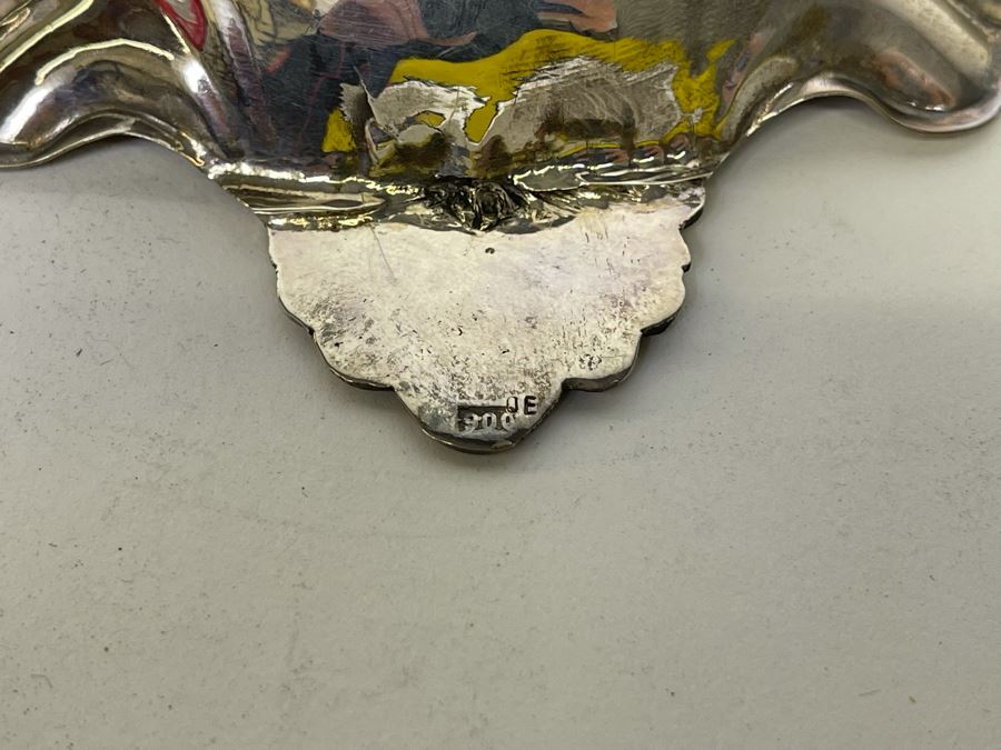 900 Coin Silver Shell Dish Tray 80g $53 Melt Value [Photo 8]