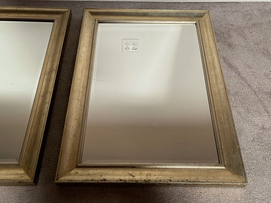 JUST ADDED - Pair Of Wall Mirrors 26 X 36 [Photo 3]