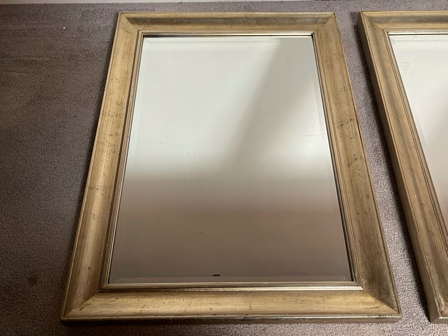 JUST ADDED - Pair Of Wall Mirrors 26 X 36 [Photo 2]