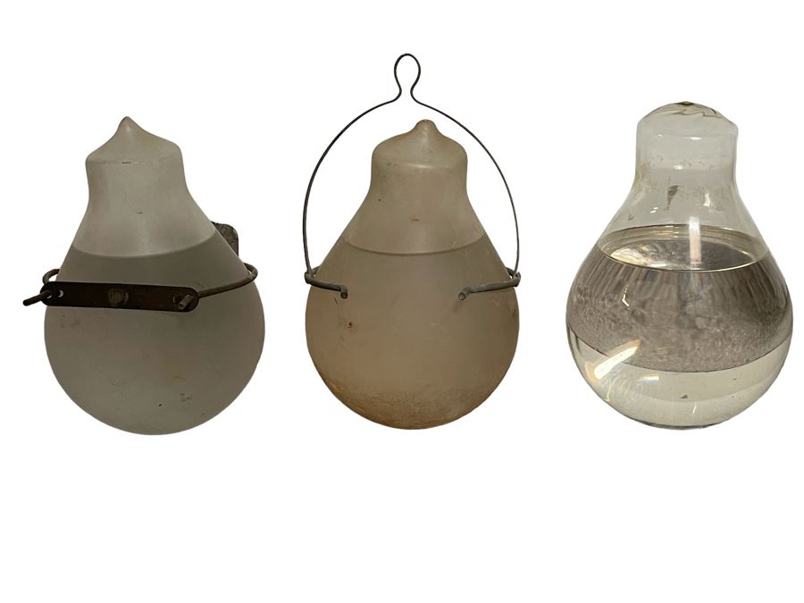 JUST ADDED - (3) Vintage Fire Grenades - Local Pick Up Only