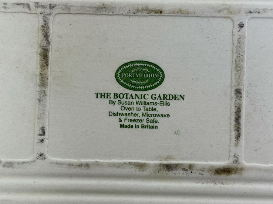 Pair Of Portmeirion Ovenware Pans 15W And 14.5W [Photo 9]