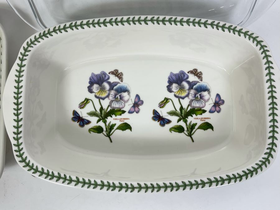 Pair Of Portmeirion Ovenware Pans 15W And 14.5W [Photo 5]