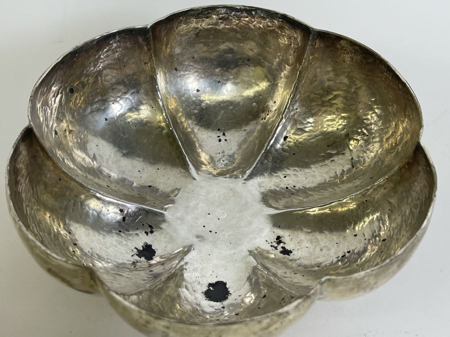 Sterling Silver Bowl Mexican 354g $243 Melt Value [Photo 5]