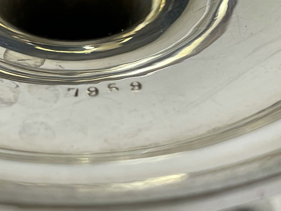 Shreve & Co San Francisco Sterling Silver Footed Wine Cooler Vase 7W X 7H 396g $272 Melt Value [Photo 14]