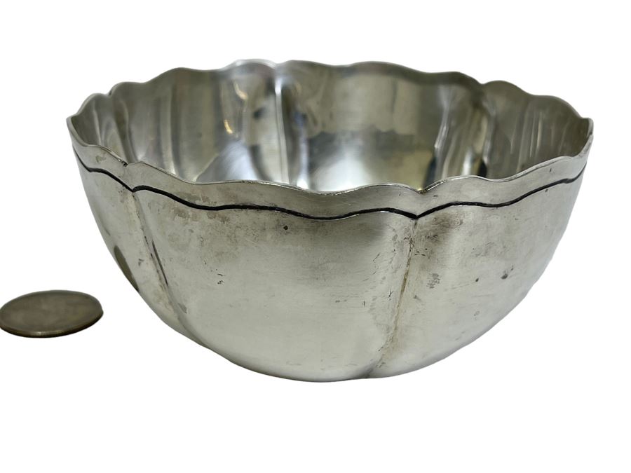 L. Maciel Sterling Silver Bowl Mexican 156g $107 Melt Value [Photo 2]