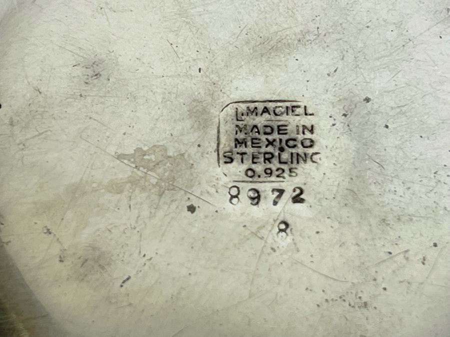 L. Maciel Sterling Silver Bowl Mexican 156g $107 Melt Value [Photo 7]